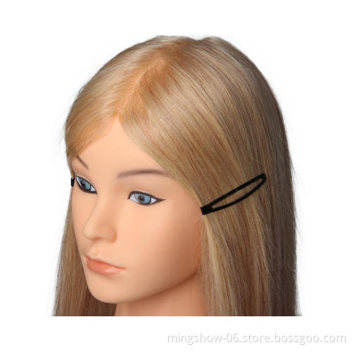 Cheap 100% human hair training head long